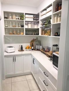 the kitchen is clean and ready to be used for cooking, baking or other purposes