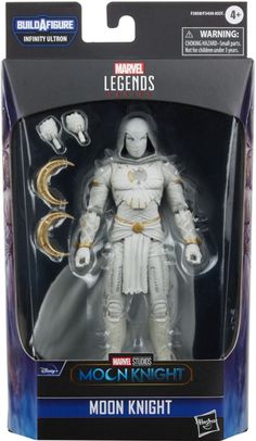 the white knight action figure is shown in its packaging, and it's ready to be