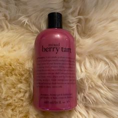 Philosophy Shampoo, Shower Gel And Bubble Bath. Scent Mixed Berry Tart. Size 16 Ounces. Authentic New And Sealed. Makes A Great Gift! Philosophy Shampoo, Philosophy Shower Gel, Philosophy Fresh Cream, Girly Gifts Ideas, Philosophy Products, Winter Angel, Dream Wishlist, Philosophy Amazing Grace, Shower Products