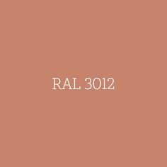 the word ral 5012 written in white on an orange background