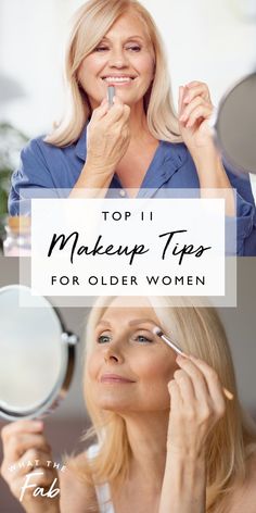 Aging skin presents unique challenges, but beauty tutorials can guide you on the best products, what to avoid, and techniques to help you look younger and shave years off your appearance. Embrace mature beauty with these top tutorials for aging skin. Click the pin to get all the best makeup tips for older women. makeup tips for older women, makeup for older women, simple makeup for older women Make Up For Old Women, Polished Makeup Look, Natural Makeup For 50 Year Old, Makeup Tips For Older Women Over 50 Eyes, Over 60 Makeup Tutorials, Makeup Tutorials For Older Women Over 50, Makeup After 60 Older Women, Beauty Ideas, Best Makeup For Older Skin