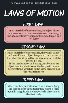 the laws of motion for law enforcement