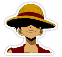 Luffy T Shirt, One Piece Luffy Anime, King Sticker, Weird Stickers, Luffy Anime, Iphone Stickers