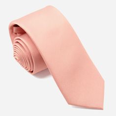 Add the Grosgrain Solid Dusty Blush Tie to your wardrobe today. | Men's Tie Bar: Grosgrain Solid Dusty Tie - Skinny, In Blush, Silk Blush Tie, Collar Bar, Dusty Blush, Gq Magazine, Tie Men's, Collar Stays, Mens Luxury Fashion, Men's Tie, Pocket Squares