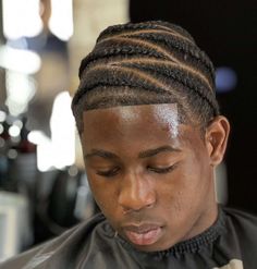 Freestyle Stitch Braids Men, Mens Hairstyles Cornrows, Cornrows Into Twists, Cornrow Ideas, Male Braids, Cornrow Braids Men, Zig Zag Braid, Toddler Hairstyles Boy, Boondocks Drawings