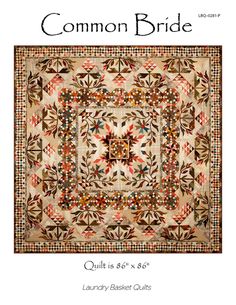 the front cover of a quilt book