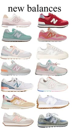 Check out dianamjohnson_'s Shuffles Back To School Shoes New Balance, Cute New Balance Shoes Women, Cute New Balance Shoes, Tennis Shoe Outfits Summer, New Balances, Back To School Shoes, Pretty Shoes Sneakers