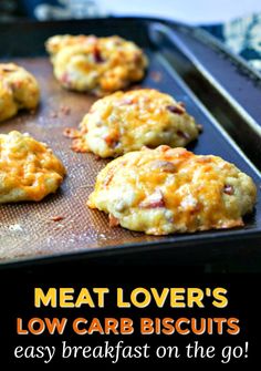 meat lover's low carb biscuits are easy to make and the recipe is delicious