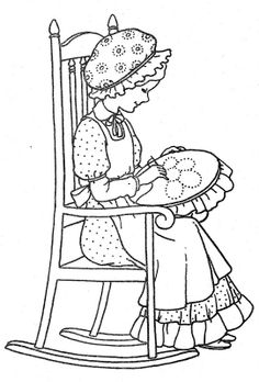 Lady Silhouette, Redwork Patterns, Embroidery Patterns Vintage, Old Lady, Digi Stamps