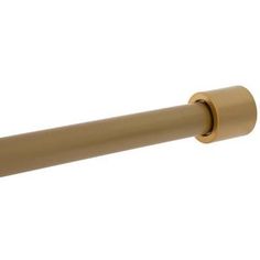 a brass colored toilet roll holder on a white background