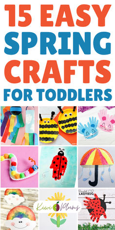 Engage your little ones with these spring crafts for toddlers, perfect for the season. Encourage creativity with engaging spring art activities that celebrate nature's beauty. Explore a variety of nature-inspired spring crafts, Spring painting crafts, Handprint spring crafts, Sensory spring crafts, Spring flower crafts, Easter crafts for spring, and Spring animal crafts, creating memorable moments together. Enjoy these toddler-friendly spring crafts as you bond and create cherished memories. Spring Animal Crafts, Spring Art Activities, Spring Crafts For Toddlers, Fun Spring Crafts, Arts And Crafts Easy, Spring Toddler Crafts, Easy Spring Crafts, Crafts For Spring, Kids Sensory Activities