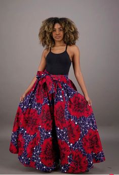 Experience the elegance of African culture with our African Print Palazzo Pants. Made with vibrant and intricate prints, these palazzo pants bring a touch of luxury to your wardrobe. The wide-leg design allows for a comfortable and stylish fit, perfect for any occasion. Express your unique style with these exclusive pants.  The pants are 42" in length with a 28"seam. The elastic waist has two straps and fits up to a 44" waist. Fits medium to 2X. Kitenge Pants, Palazzo Pants Design, African Print Pants, African Print Skirt, Printed Palazzo Pants, Flowy Pants, Print Pants, African Style, Pants Design