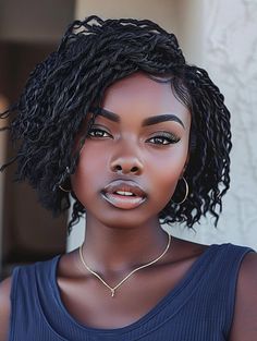 Explore Trendy Short Hair Braid Styles for a Chic Look – Best Braiding Ideas Short Braids For Black Women With Color, Short Knowles Braids, Short Braid Bob Hairstyles For Black Women, Short Braided Bobs For Black Women, Short Bob Braids Black Women, New Hair Styles2024, Short Braids For Black Women, Pretty Braid Styles, Black Braided Hairstyles Updos