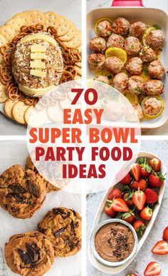 the top ten super bowl party food ideas