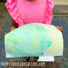 Process Art Activities for Kids - Happy Toddler Playtime Preschool Creative Art, Brain Craft, Bubble Print, Butterfly Craft