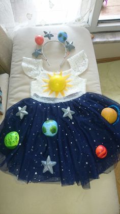 Maskembal Ideas For Kids, Diy Carnaval Costume, Carnaval Kind, Space Party Costumes, Carnaval Kids, Space Costumes, Costume Carnaval, Diy Costumes Kids, Out Of Space