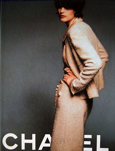 Chanel catalogue AW 1996 Stella Tennant, Chanel Collection, Vintage Chanel, Historical Fashion, 90s Fashion, Karl Lagerfeld