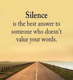 a long road with the words, science is the best answer to someone who doesn't value your words