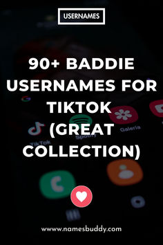 90+ Baddie Usernames for TikTok Famous Villains, Villain Names, Username Ideas, Villain Character, Attitude Status, Lists To Make, More Words, Character Names, Main Character