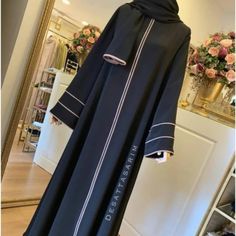 Whatsup+919637875741 Cotton Dress Summer Casual, Burkha Designs, Beautiful Abayas, Black Abaya Designs, Shirt Design For Girls, Abaya Outfit, Abaya Design