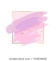 an abstract pink and purple background with a square frame in the center, on a white background