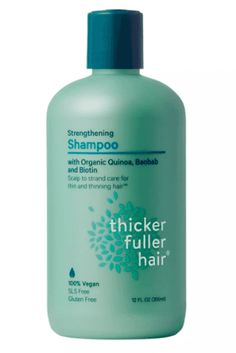 Shampoo For Fine Hair, Volumizing Hair, Natural Hair Treatments, Thicker Fuller Hair, Make Up Tools, Diva Style, Thickening Shampoo, Nut Bread, Organic Cosmetics