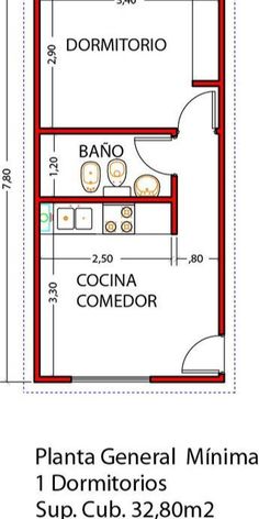 the floor plan for a small apartment