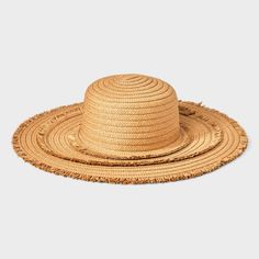 Elevate your stylish sunny-day looks by wearing the Paper Braid Wide Brim Floppy Hat with Fringe Details from Shade & Shore™. This woven hat showcases a woven design and features classic fringe detailing. Designed with a pull-on style, this paper braid hat helps keep your eyes shielded from the sun with its wide brim. Shade & Shore™: Found exclusively at Target. Short Brim Hat For Picnic Vacation, Trendy Summer Hats For Picnic, Wide Brim Straw Hat For Vacation Picnic, Wide Brim Hat For Picnic Vacation, Vacation Wide Brim Straw Hat For Picnic, Spring Hats With Uv Protection For Picnic, Summer Hat With Flat Brim For Picnic, Wide Brim Sun Hat For Summer Picnic, Summer Hats For Picnic Vacation