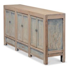 Gansu Cabinet-SARREID-SARREID-29093-Sideboards & Credenzas-1-France and Son Accent Cabinets, Removable Shelves, Rustic Cabinets, Planter Table, Cabinet Dimensions, Home Good, Accent Cabinet, Faux Florals, Kitchen Fixtures