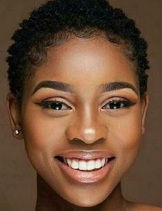 Short 4c Hairstyles Big Chop, Summer Hairstyles For Straight Hair, Twa Hairstyles 4c Hair, Ideas For Hairstyles, Hairstyles For Summer, Short Dyed Hair