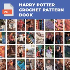 the harry potter crochet pattern book