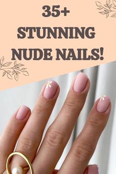 Gel Polish Nail Designs Nude Color, Wedding Nails Squoval, Simple Nail Designs Short Nails Neutral, Natural Nail Designs Acrylics, Nude Nails White Design, Natural Nails Acrylic Design, Nude Gel Nails Short, Minimalist Nail Design Simple