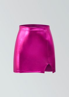 Elevate your style with our Women's Metallic Bodycon Mini Skirt, designed to dazzle and accentuate your curves with every step. The metallic finish adds a touch of glamour, making it perfect for nights out or special occasions. Mini Skirt Seamless Shiny metallic 90% Nylon / 10% Spandex Imported Metallic Leotard, Kids Leotards, Metallic Bodysuit, Bodycon Mini Skirt, Leotard Dress, Long Sleeve Leotard, Black Hot Pink, Pencil Skirts, Leather Shops