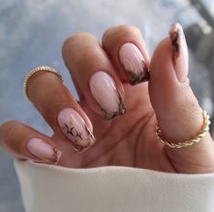 Marble Nails Ideas, Acrylic Nails Almond Shape, Lilac Nails, May Nails, Hippie Nails, Girly Acrylic Nails, Blush Nails