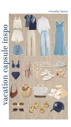 Travel Capsule Wardrobe Summer, Minimalist Wardrobe Capsule, Capsule Wardrobe Women, Business Attire Women, Grandma Fashion, Summer Outfits Women Over 40, Fashion For Petite Women, Italy Outfits, Summer Capsule Wardrobe