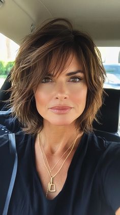 This modern shag haircut is the epitome of effortless chic, featuring soft, face-framing layers that enhance natural beauty while adding volume and texture. Perfect for those seeking a stylish yet low-maintenance look, the uneven, wispy ends create a playful vibe that works well with various hair types and textures. For styling, use a light mousse or texturizing spray to enhance wave and movement. A curling wand can also add soft curls or beachy waves if desired. Lisa Rinna Haircut, Enhance Natural Beauty, Modern Shag Haircut, Modern Shag, Framing Layers, Soft Face, Lisa Rinna, Face Framing Layers, Curling Wand