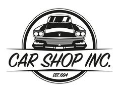 the car shop inc logo is shown