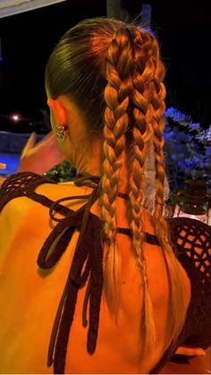 Slicked Back Hair, Hair Stylies, Festival Hair, 가을 패션, Aesthetic Hair, Pretty Hairstyles, Summer Hairstyles, Hair Looks, Hair Trends