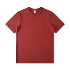 Men’s Basic Cotton T-Shirt Fabric: 100% Cotton Size: S, M, L, XL, 2XL, 3XL Multiple Color Selections: White, Black, Light Gray , Green, Navy Blue, Yellow, Khaki, Wine Red  Season: Summer Red Short Sleeve Solid Color Shirt, Red Solid Color Cotton Tops, Casual Red Plain T-shirt, Red Relaxed Fit Crew Neck T-shirt, Red Crew Neck Shirt With Relaxed Fit, Basic Red T-shirt With Relaxed Fit, Red Relaxed Fit Crew Neck Shirt, Red Relaxed Fit Shirt With Crew Neck, Red Plain Crew Neck Shirt