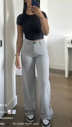 Pantalon Outfit Dames, Old Wardrobe, Blazer Outfits Casual, Casual Summer Outfits For Women, Cute Work Outfits, Uni Outfits, Winter Fashion Outfits Casual, Stylish Work Attire