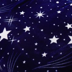 stars and swirls on a dark blue background