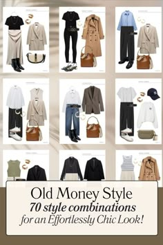 This 112-page ebook includes: ⇢ 70 style combinations - LINKS included ⇢ 43 items ⇢ How to Identify your body type ⇢ How to find your personal style ⇢ How to Build a Capsule Wardrobe ⇢ Printable wardrobe inventory ⇢ Seasonal colors ⇢ How to detox your closet Wardrobe Printable, Viking Outfits, Buisness Dress, Wardrobe Inventory, Work Capsule Wardrobe, Outfits Wardrobe, Look Working Girl, Wardrobe For Women, 70 Style