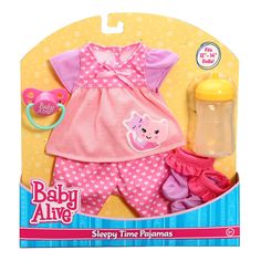 the baby alive doll is in its packaging