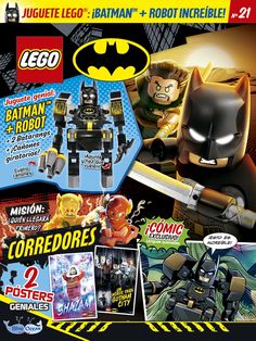 the lego batman movie poster is displayed in front of an advertisement for it's upcoming release