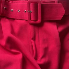 High Waisted Belt Pants Front Pockets With Back Welt Pockets Zip, Metal Hook And Interior Button Closure Never Worn Belt Pants, Belted Pants, Zara Pants, Metal Hooks, Pants Color, Welt Pocket, Welt Pockets, Pant Jumpsuit, Straight Leg