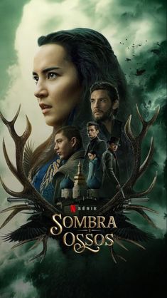 the movie poster for sombra ossos