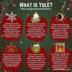 what is yule? info sheet for the holiday season and christmas tree decorating