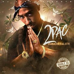 the cover art for 2pac's immokraity album, which features an image of a man with his hands clasped