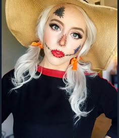 See this Instagram photo by @glamjessie • 193 likes Pelottava Halloween, Halloween Makeup Diy, Halloween Makeup Scary, Halloween Makeup Ideas, Halloween Costumes Makeup