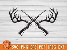 Clip Art Silhouette, Fishing Rod Rack, Rod Rack, Art Silhouette, Deer Antlers, File Format, Fishing Rod, Antlers, Elk